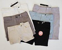 Crew Cotton Shorts-White-2-