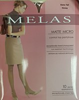 Melas Matte Micro Pantyhose 10 den