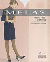 Melas Crystal Sheer Control Pantyhose # AS-609