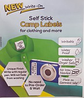 Self Stick Camp Labels