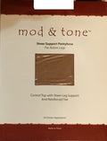 Mod & Tone Sheer Support Pantyhose 30 Denier - 3020