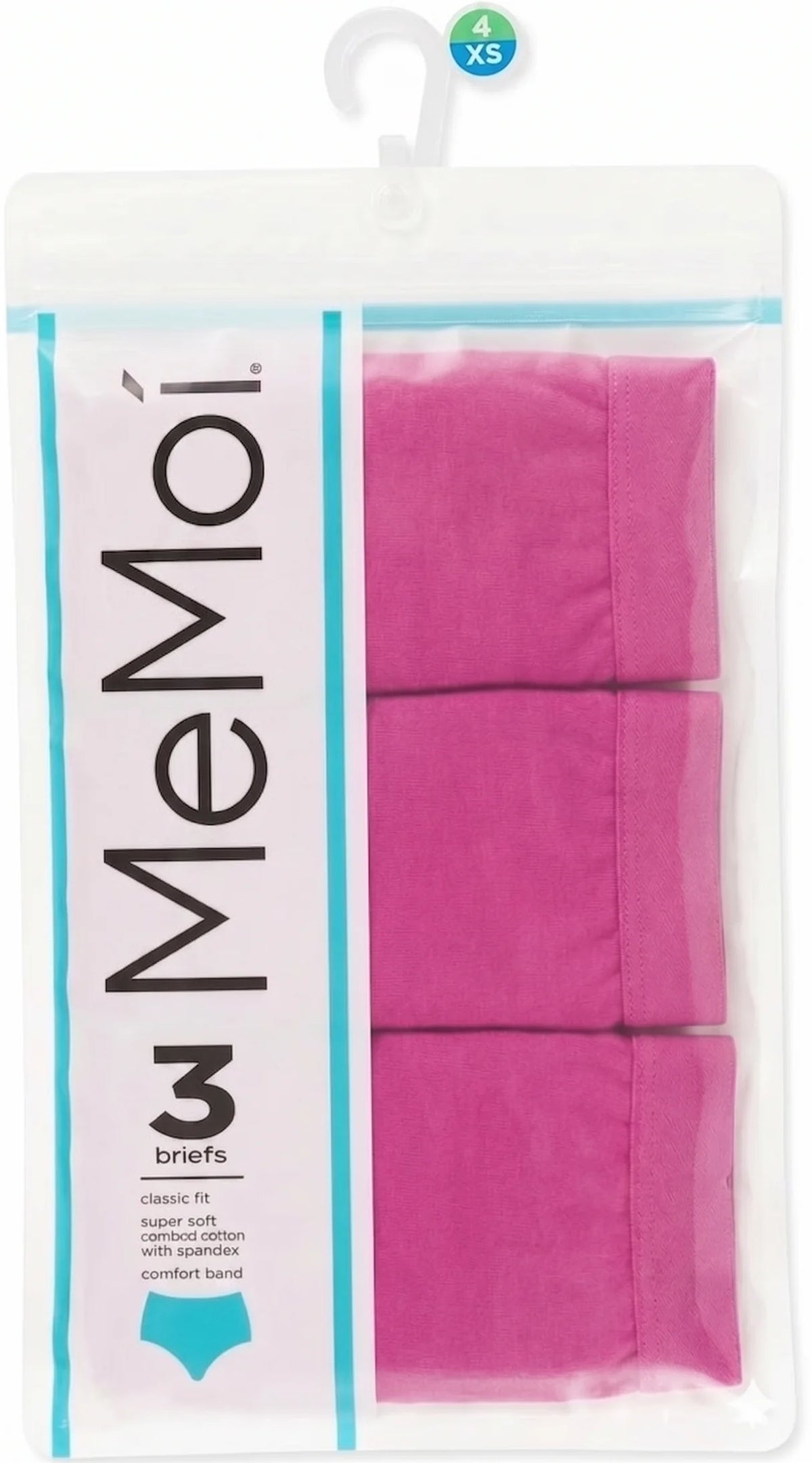 Memoi Womens Breifs Underwear 3 Pack - MU-1014