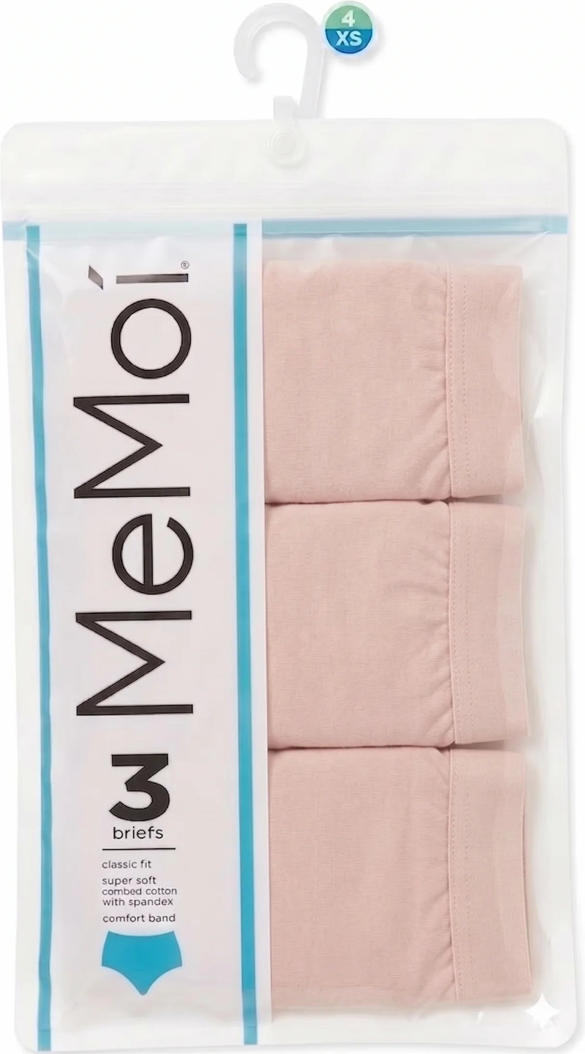 Memoi Womens Breifs Underwear 3 Pack - MU-1014