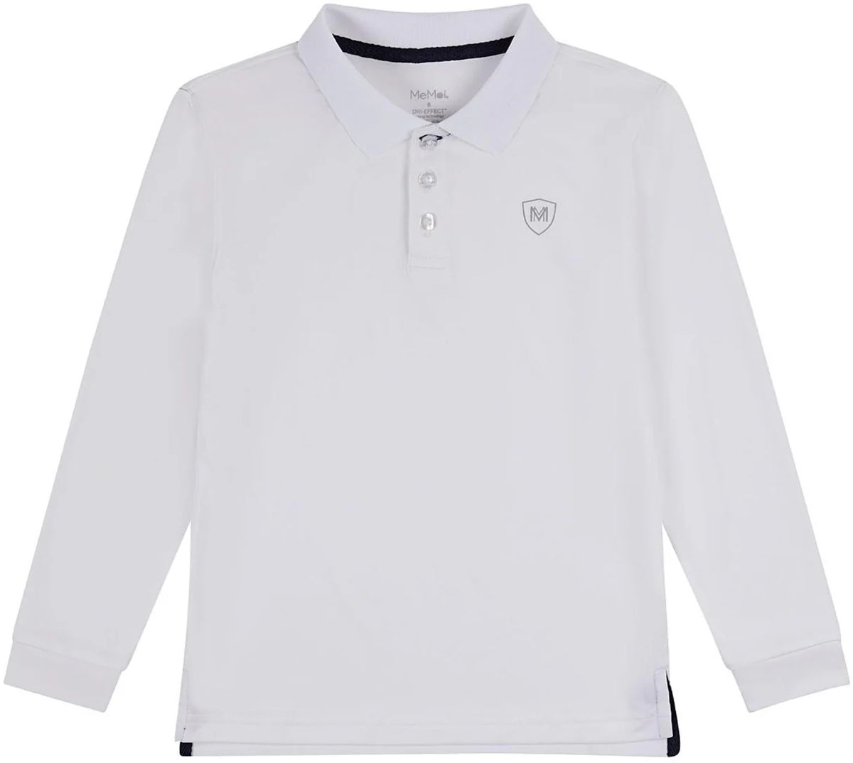 Memoi Boys Long Sleeve Polo Shirt - MBP-001