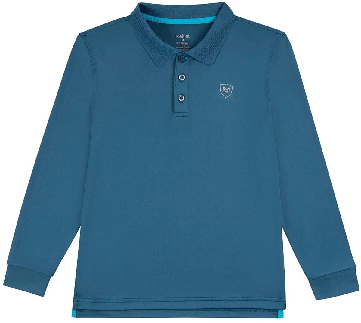 Memoi Boys Long Sleeve Polo Shirt - MBP-001