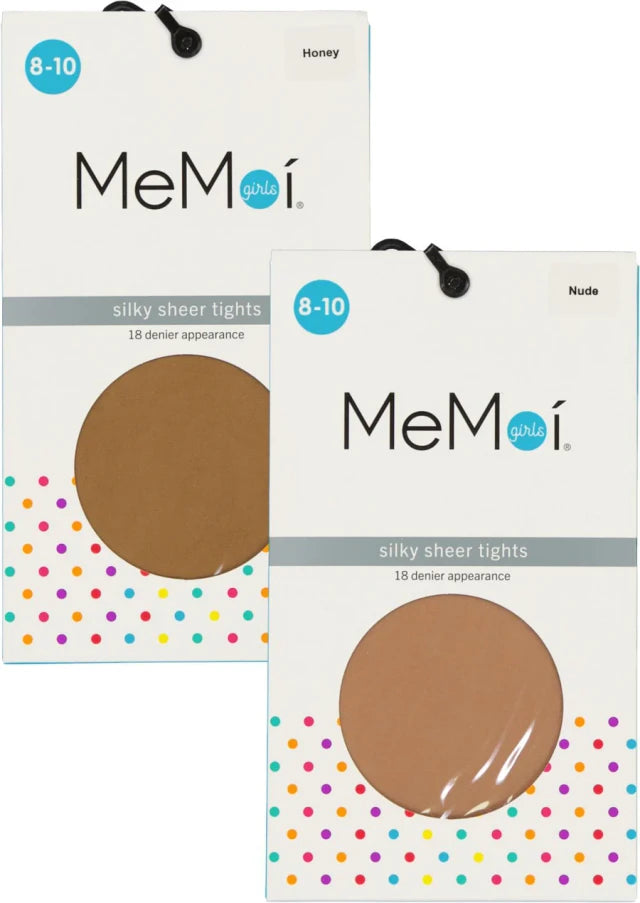Memoi Girls Silky Sheer TIghts MK-318