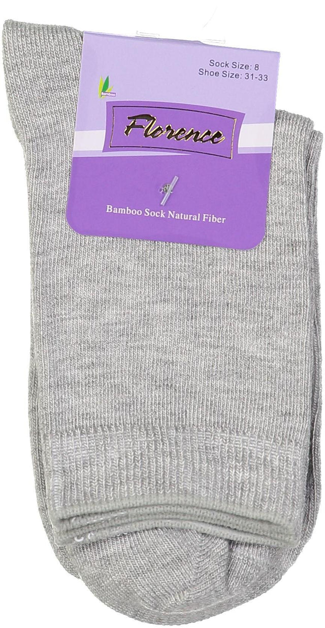 Florence Bamboo Cotton Crew Sock Style -179