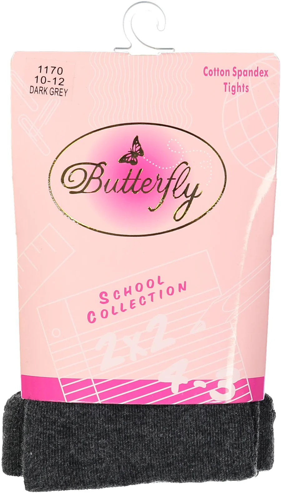 Butterfly Infant Flat Cotton Knit Tights - 1170