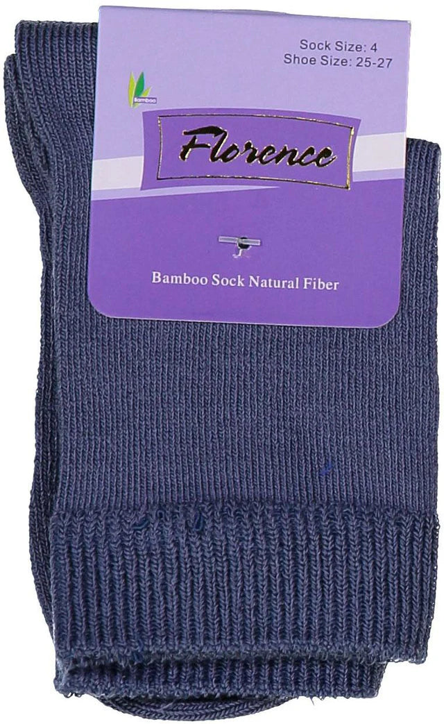 Florence Bamboo Cotton Crew Sock Style -179