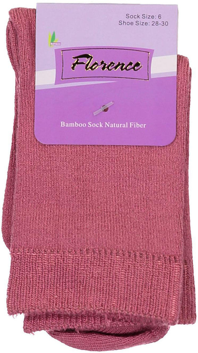 Florence Bamboo Cotton Crew Sock Style -179