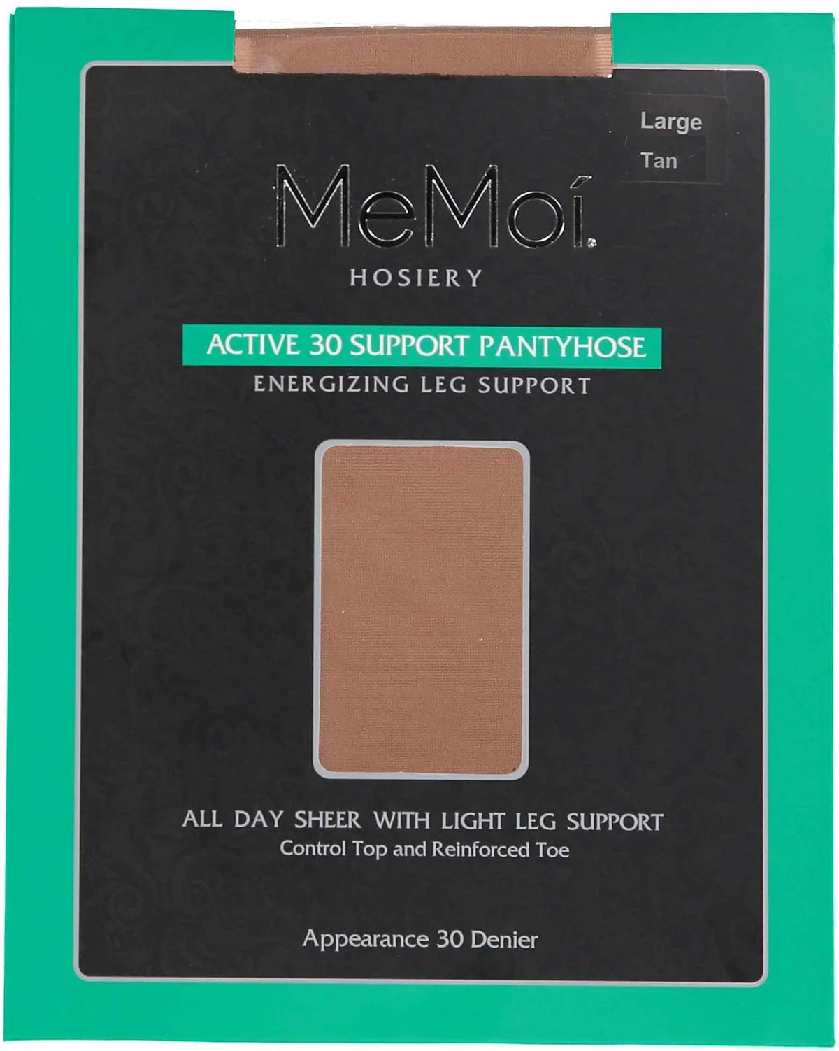 Memoi Active 30 Denier Support Pantyhose MS - 655