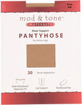 Mod & Tone Womens 30 Denier Maternity Pantyhose - 320