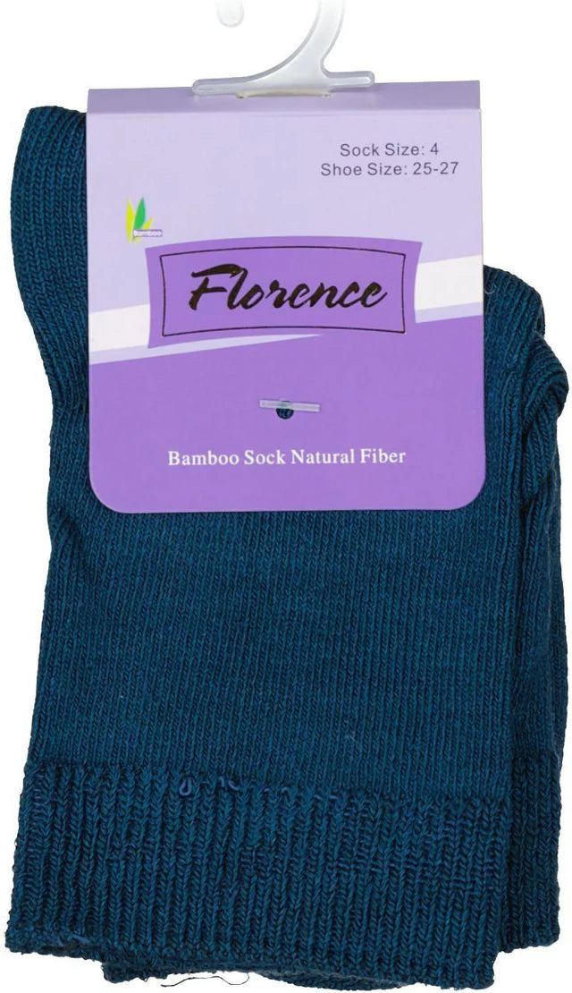 Florence Bamboo Cotton Crew Sock Style -179
