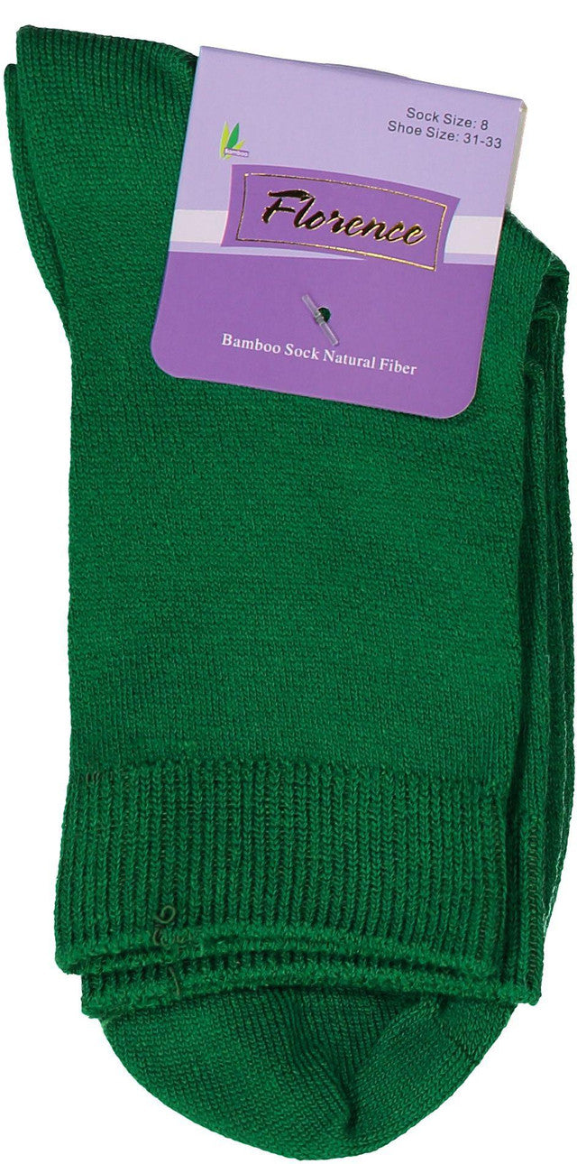 Florence Bamboo Cotton Crew Sock Style -179