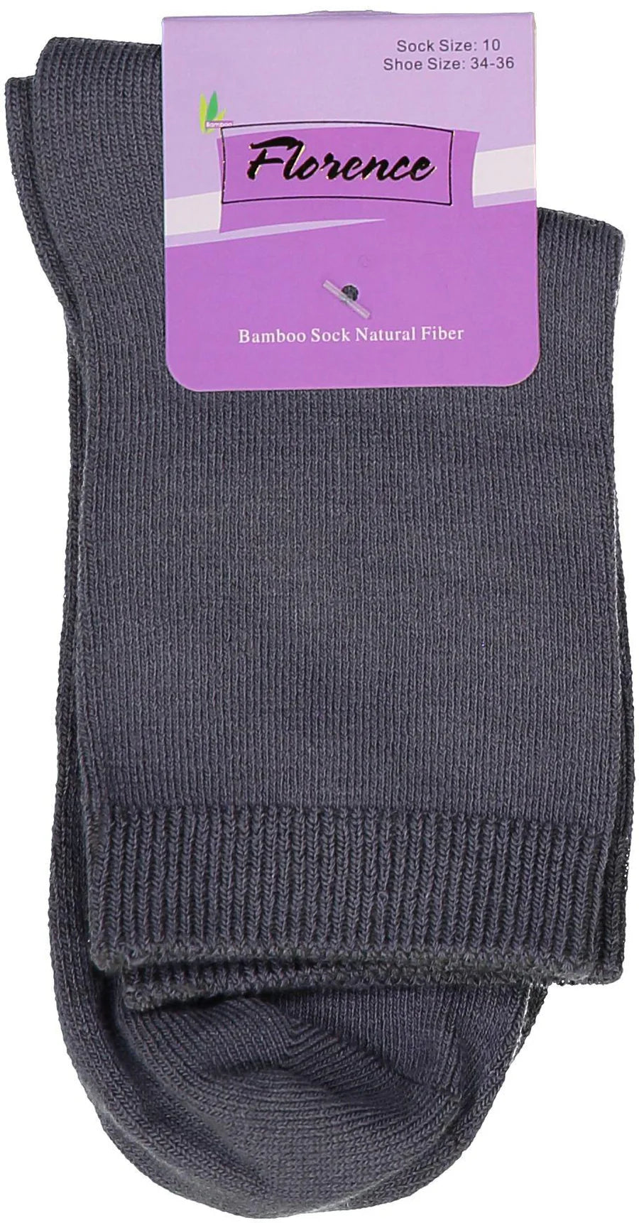 Florence Bamboo Cotton Crew Sock Style -179