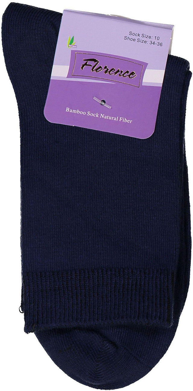 Florence Bamboo Cotton Crew Sock Style -179