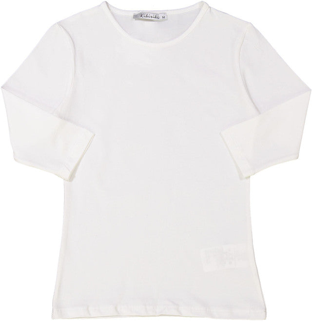 Kiki Riki Girls 3/4 Sleeve Cotton Shell - 19433