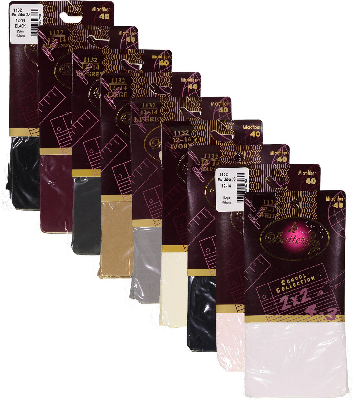 Butterfly Microfiber Tights 40 Denier #1132