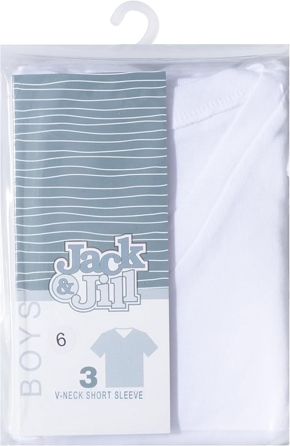 Jack & Jill Boys V-Neck Short Sleeve T-Shirts