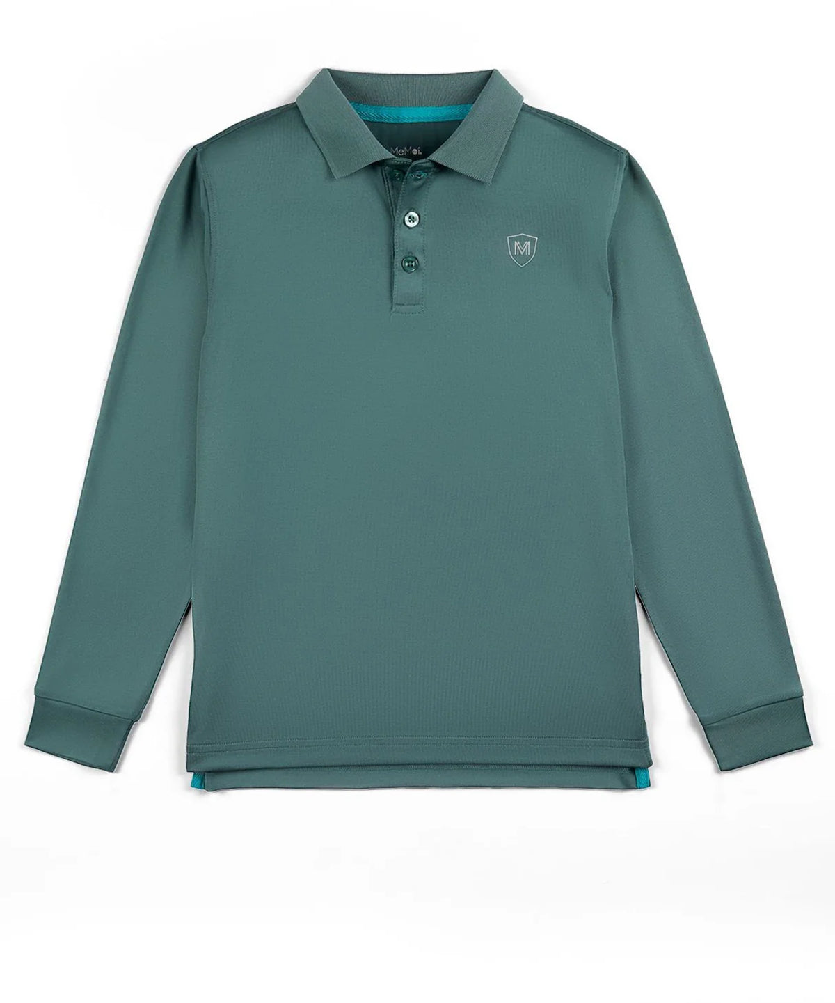 Memoi Boys Long Sleeve Polo Shirt - MBP-001