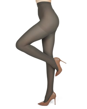 Melas Womens Opaque 60 Denier Microfiber Shaper Control Top Tights - At-713