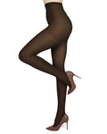 Melas Womens Opaque 60 Denier Microfiber Shaper Control Top Tights - At-713