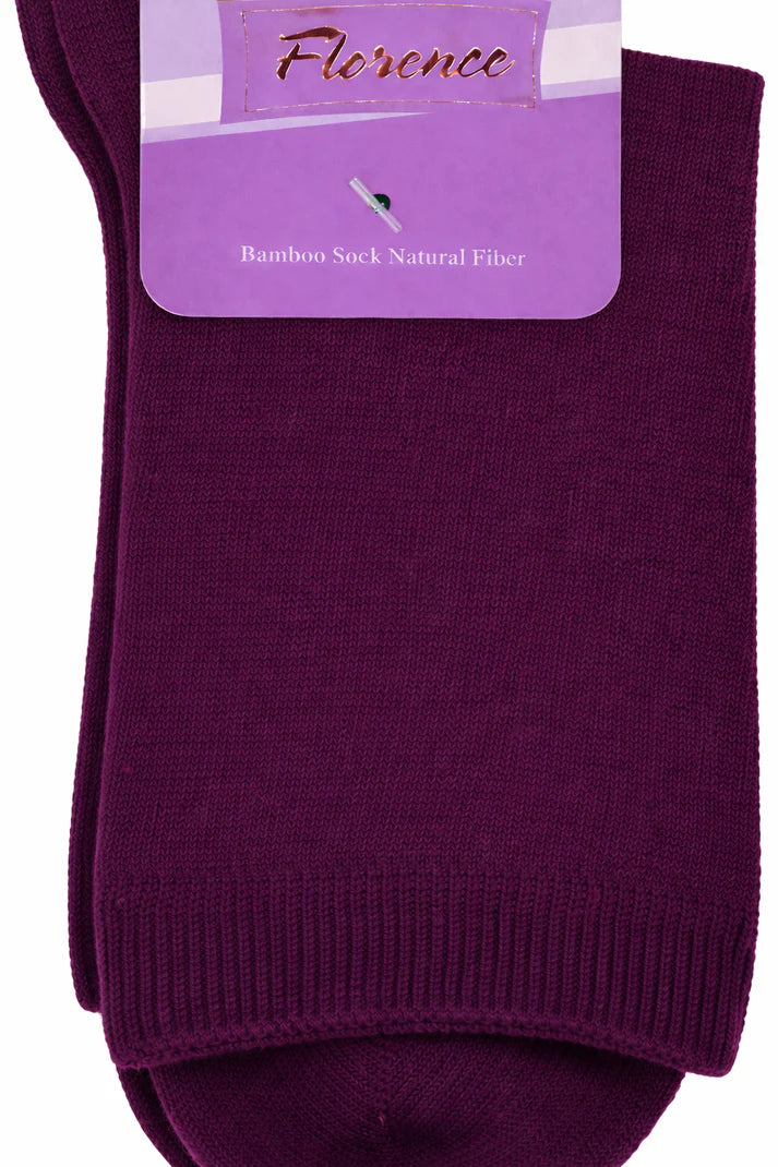 Florence Bamboo Cotton Crew Sock Style -179
