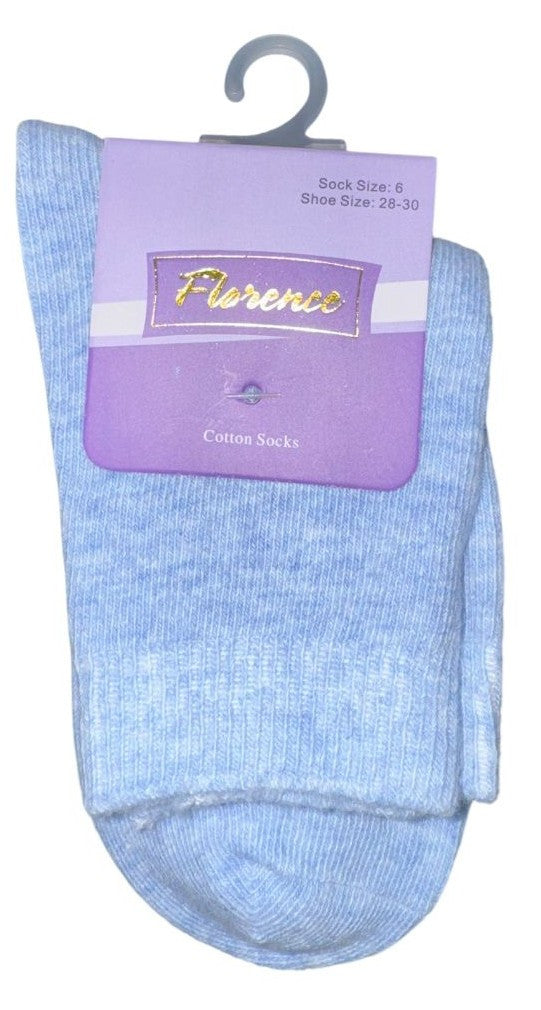Florence Bamboo Cotton Crew Sock Style -179