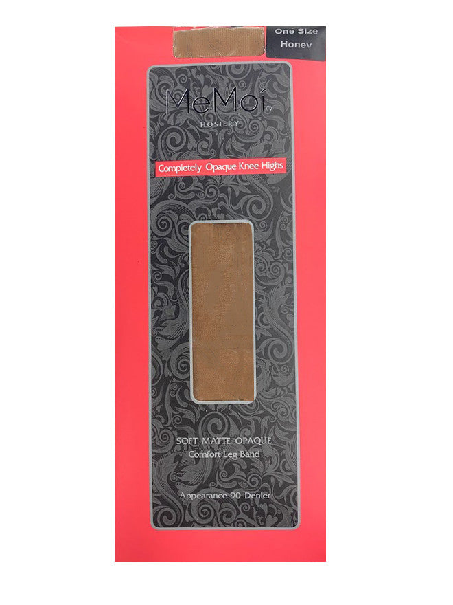 Memoi Completely Opaque Knee High MS 737