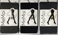 Memoi Womens Twin Rib Opaque Nylon Control Top Tights - Mo-124