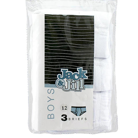 Jack & Jill Briefs Boys 3 PK