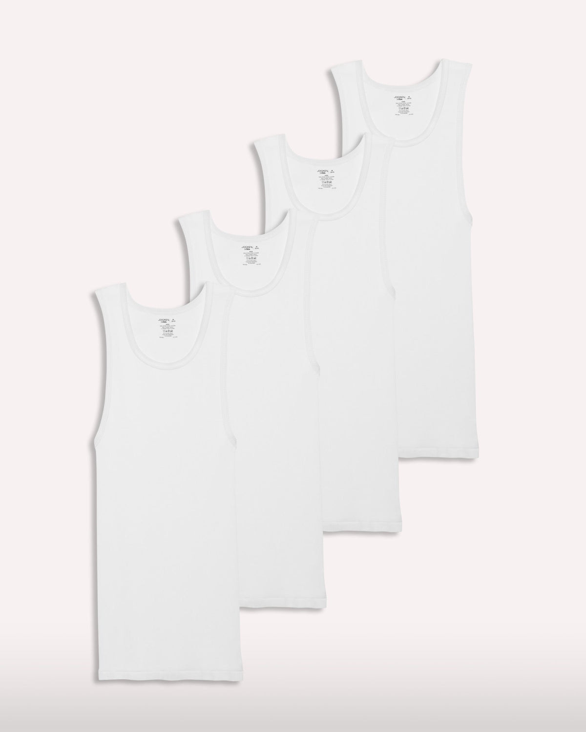 Jockey Men Tank 4-PK