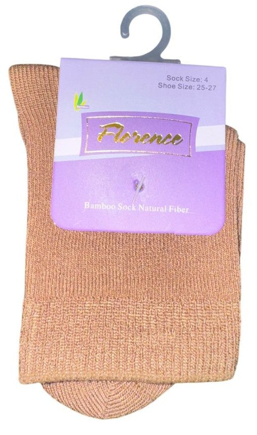 Florence Bamboo Cotton Crew Sock Style -179
