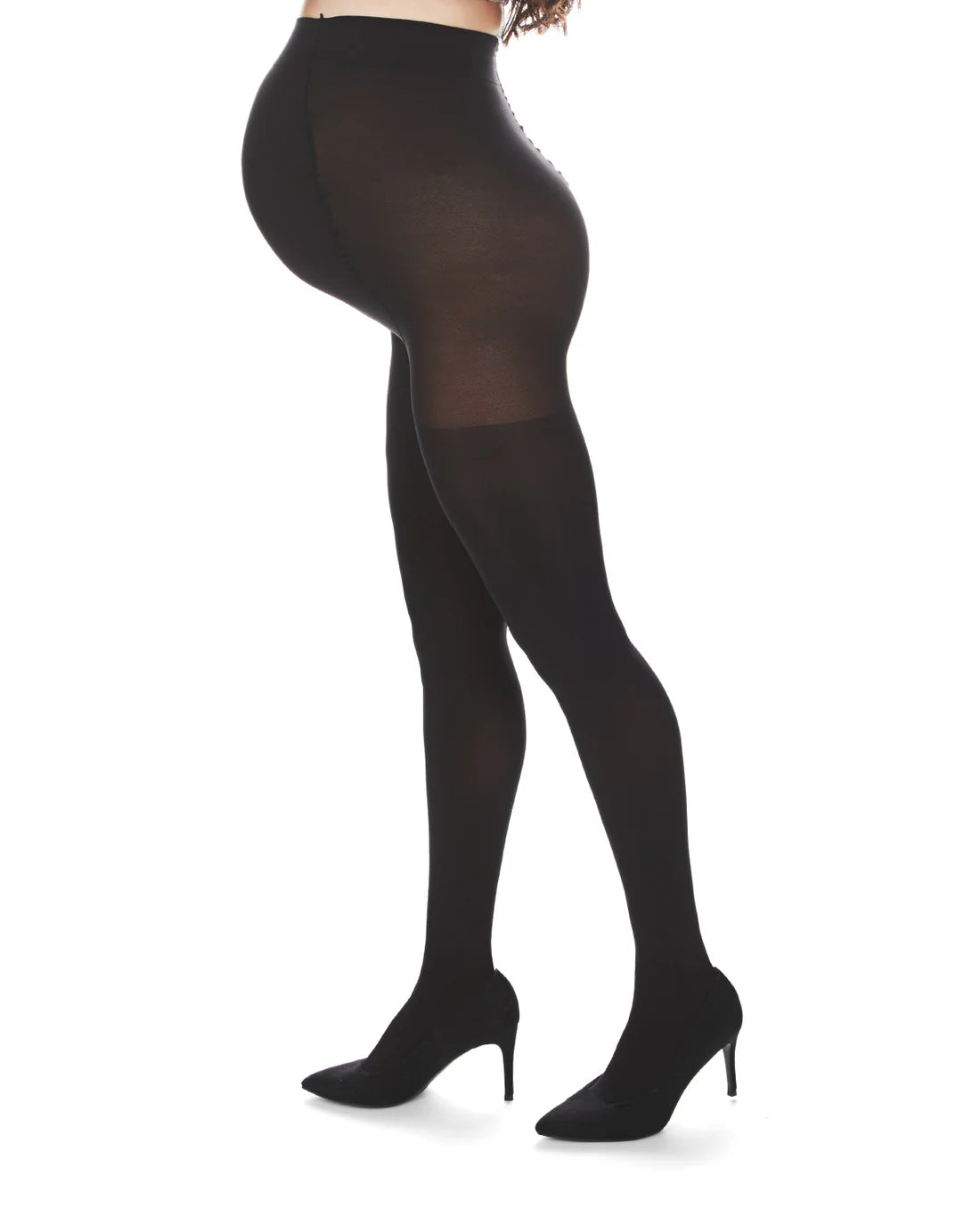 Memoi Womens Maternity 80 Denier Opaque Support Comfort Tights - Ma-405