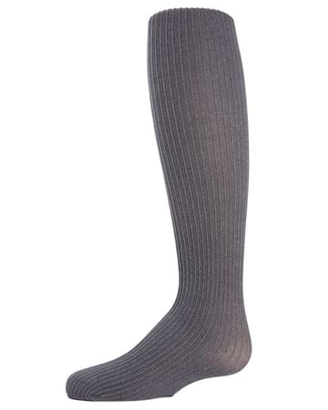 Memoi Ribbed Heather Tights MK - 056