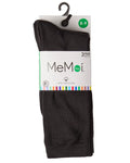 Memoi 3 Pair Pack Boys Flat Crew Socks MK - 10951