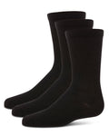 Memoi 3 Pair Pack Boys Ribbed Crew Sports Sock MK 10955