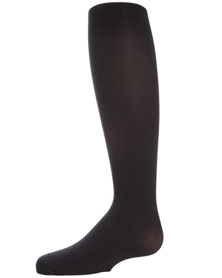 Memoi Girls Soft Pima Cotton Opaque Tights - Mk-301