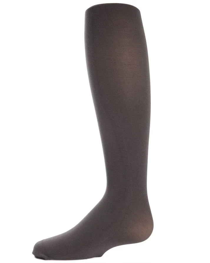 Memoi Girls Soft Pima Cotton Opaque Tights - Mk-301
