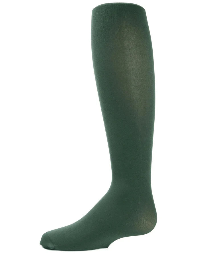 Memoi Girls Soft Pima Cotton Opaque Tights - Mk-301