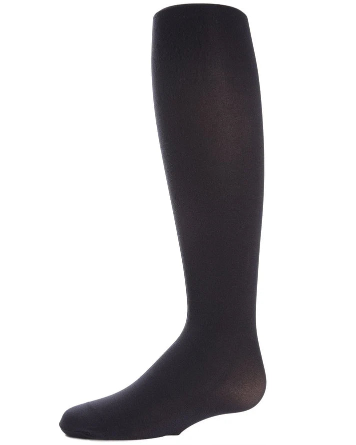 Memoi Girls Soft Pima Cotton Opaque Tights - Mk-301
