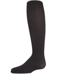 Memoi Textured Toes Girls Ribbed Tights - Mk-209