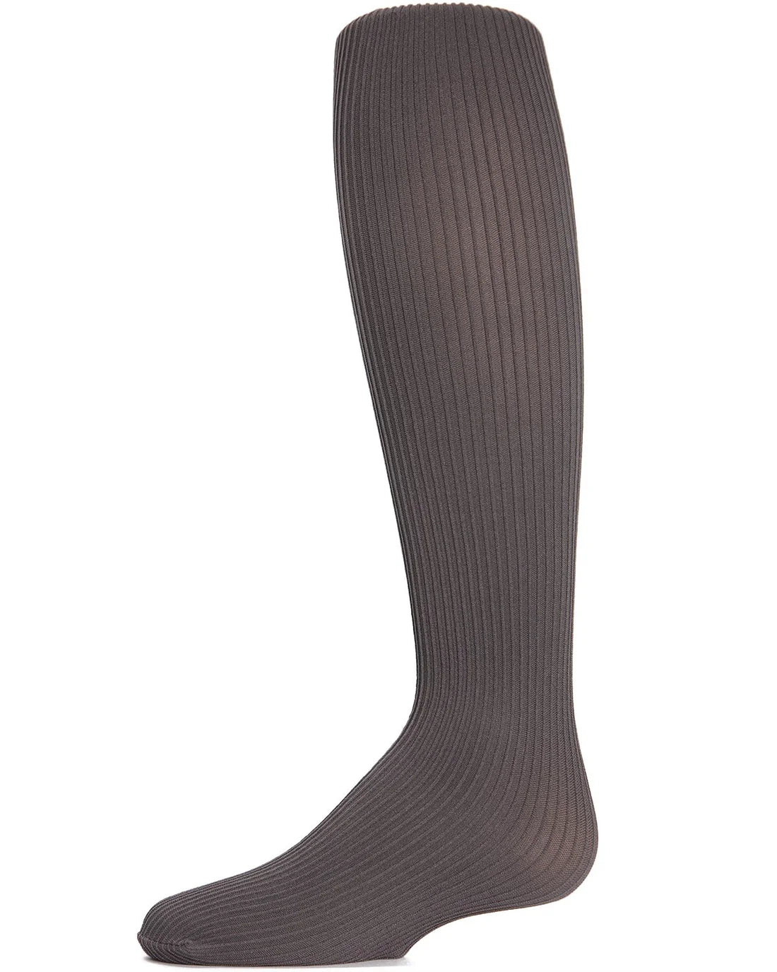 Memoi Textured Toes Girls Ribbed Tights - Mk-209