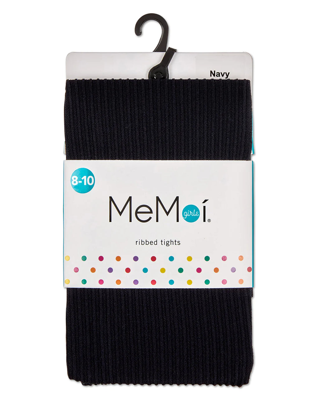 Memoi Textured Toes Girls Ribbed Tights - Mk-209