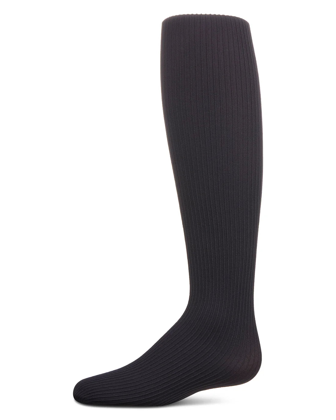 Memoi Textured Toes Girls Ribbed Tights - Mk-209