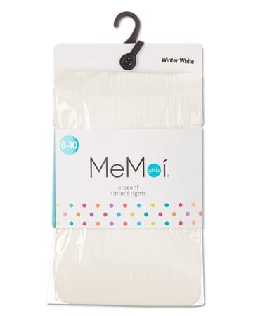 Memoi Elegant Ribbed Tights MK - 215