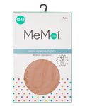 Memoi Girls 3 Pair Pack Semi-Opaque Tights - Mk-3053