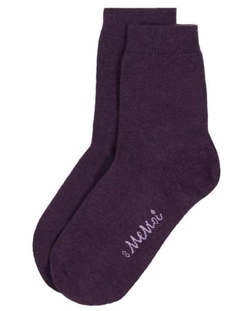 Memoi Cotton Crew Sock MK - 5104