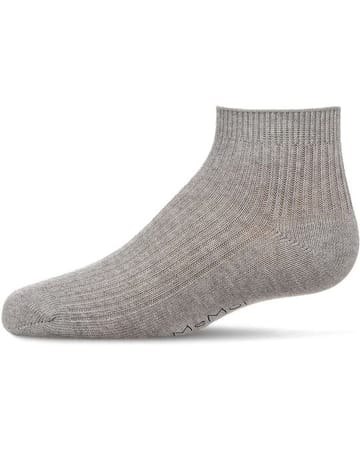 Memoi Thin Ribbed Anklet MK - 5201