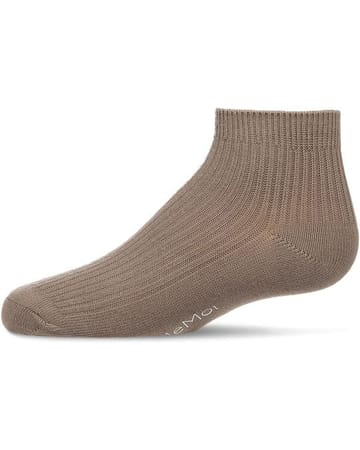 Memoi Thin Ribbed Anklet MK - 5201